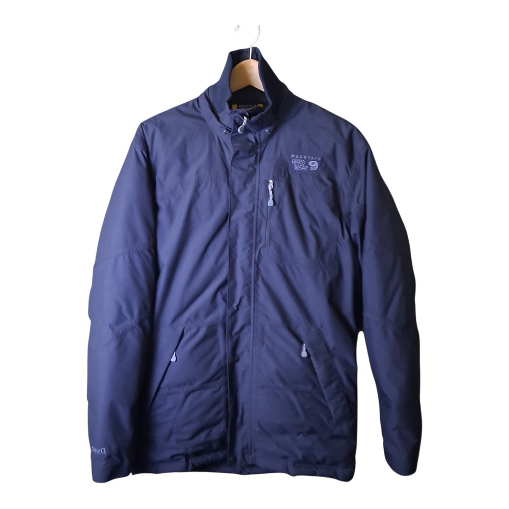 Mountain Hardware Dry Q Men's Size Small Black Down Feather Heavyweight Jacket